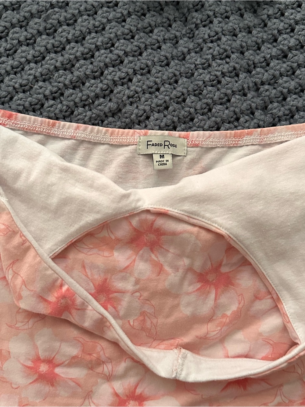 Women’s Faded Rose halter top size Medium